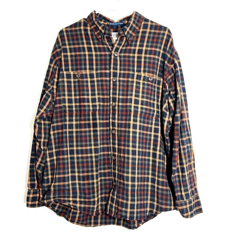 Duluth Trading Co Men's Flannel Relaxed Fit Shirt